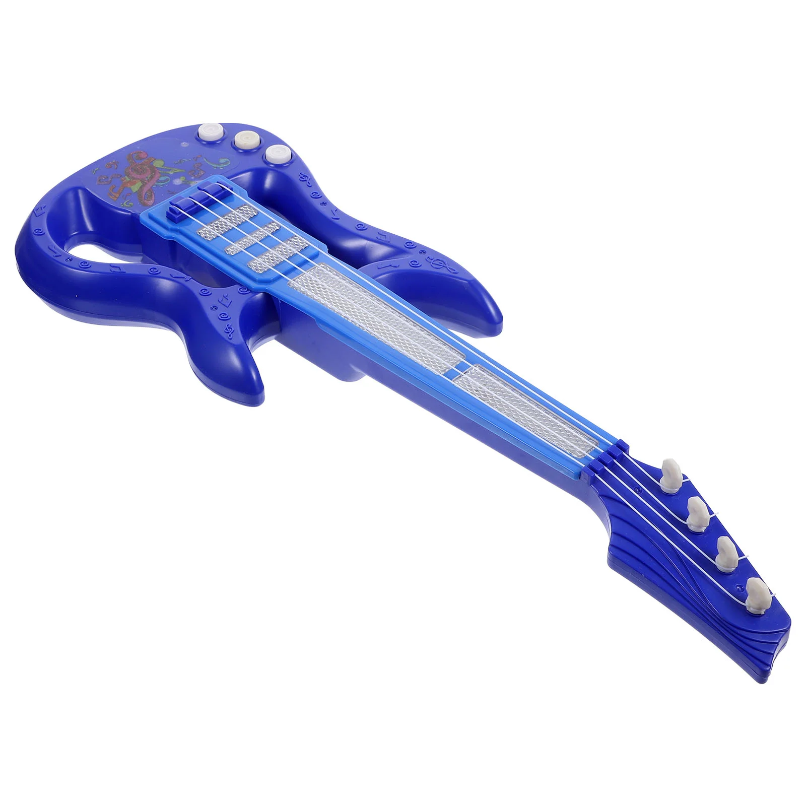 

Electric Guitar Toy Childrens Toy Ukulele for Practice Musical Instrument Gift Kids Mini Plastics Toddler