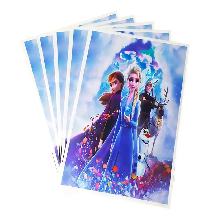 Bolsas de regalo para fiestas de Mickey Minnie Mouse, Frozen, Elsa, Anna, bolsas de plástico para dulces, bolsas de botín para fiestas infantiles, suministros para fiestas de cumpleaños infantiles