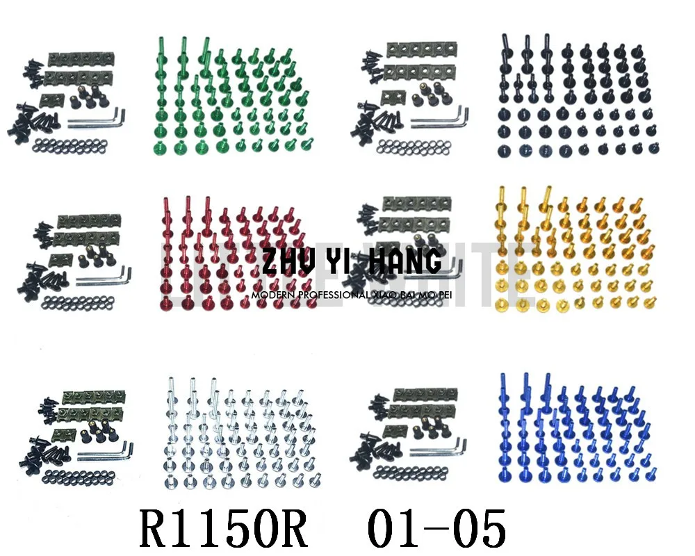 Kit Bulloni Carenatura Completi Moto Viti Carrozzeria Per Fit Bmw R1150R 2001-2005