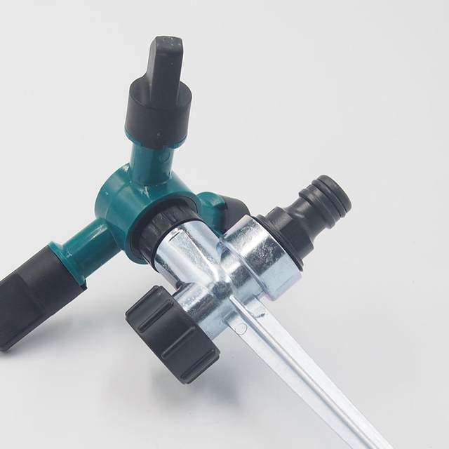 360 Rotating Lawn Sprinkler Garden Watering Yard Above Sprayer Irrigation