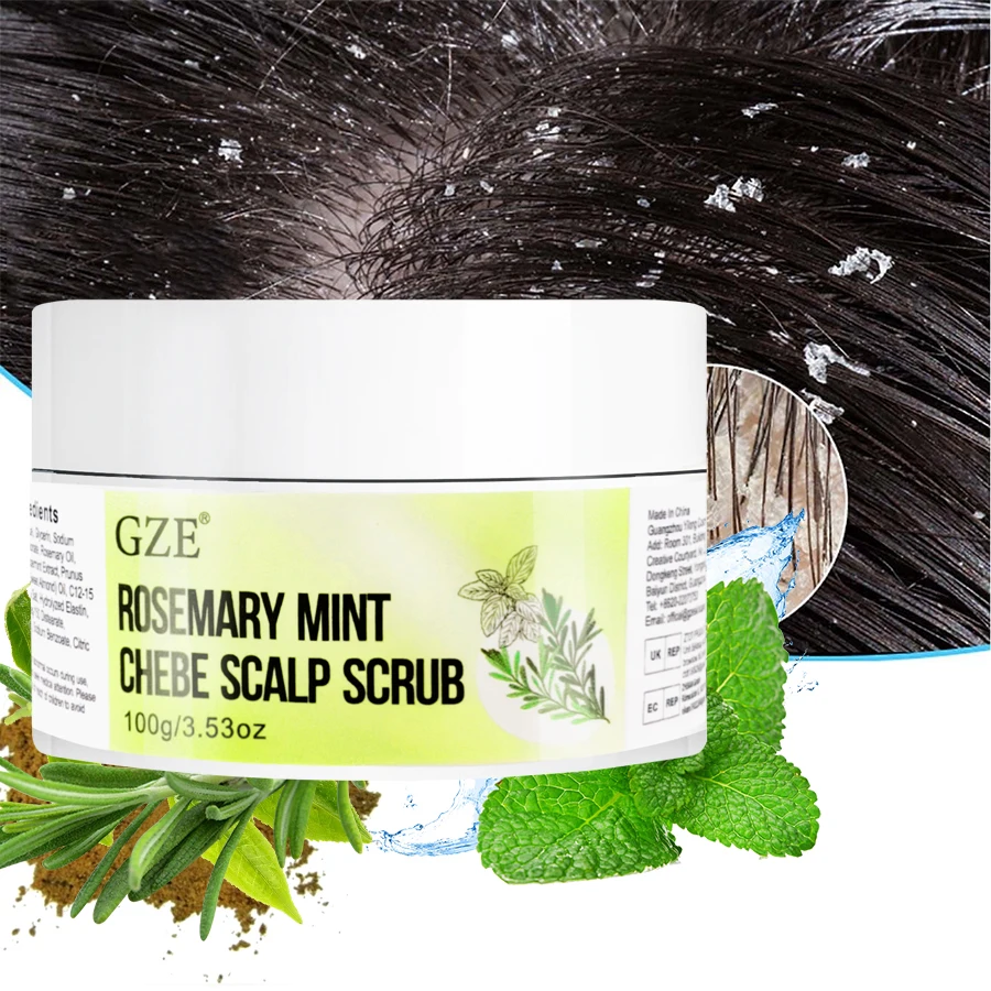 Scalp Scrub Rosemary Exfoliator for Build Up Hair Exfoliate for Scalp Hair Treatment Scalp Treatment