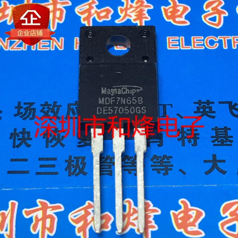 5 шт.-10 шт. MDF7N65B новый импортный точечный тест 650 в-220-F на 7 A 100% В наличии