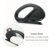 Easy-Glide Wrapping Paper Cutter with Safe Razor Blade, Perfect for Gift Wrap, Crafts & Office Use, Ensures Precise Cuts 2