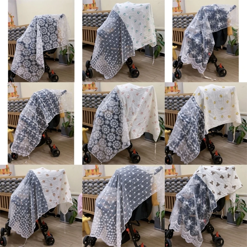 

Baby Stroller Mosquito Net Anti-Bug Mesh Cover for Pushchair Toddler Travel Gear