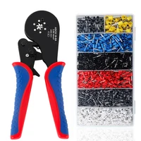 Outil de sertissage de virole HSC8 16-6A, Mini pince à bornes tubulaires pour bornes de grande taille, pinces électriques 0.08-16mm2/30-5AWG 1