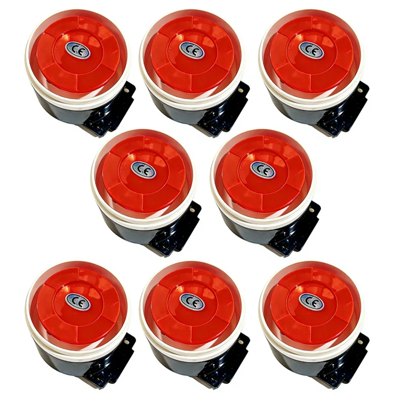 Wired Mini Horn Siren Sound Alarm System - Durable 120dB Anti-Theft Home Security Alert