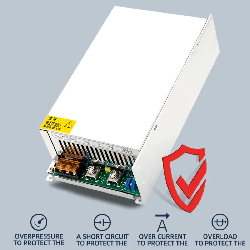 MZMW 1500W Adjustable Switching Power Supply 0-12V 15V 24V 36V 48v 60V 72V 80V 110V 150V 220V 110/220V AC/DC Single Output SMPS