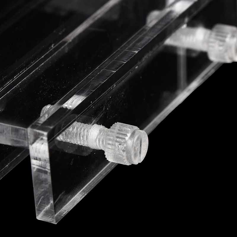 1pc Aquarium Clear Fish Tank LED Light Holder Lamp Fixtures Support Stand