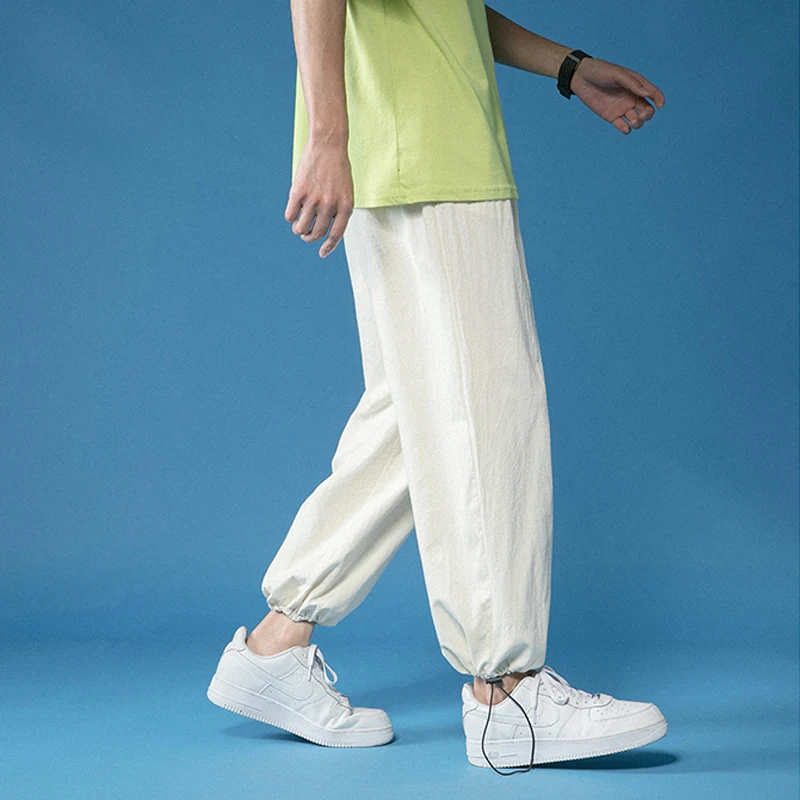 

New Summer Hip Hop Harem Pants Men Casual Solid Color Baggy Trousers Belly Dance Yoga Slacks Sweatpant Harem Pants Yoga Pants