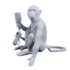 Creative Resin Sitting Monkey Table Lamp Hanging Wall Light For Bedroom us 1