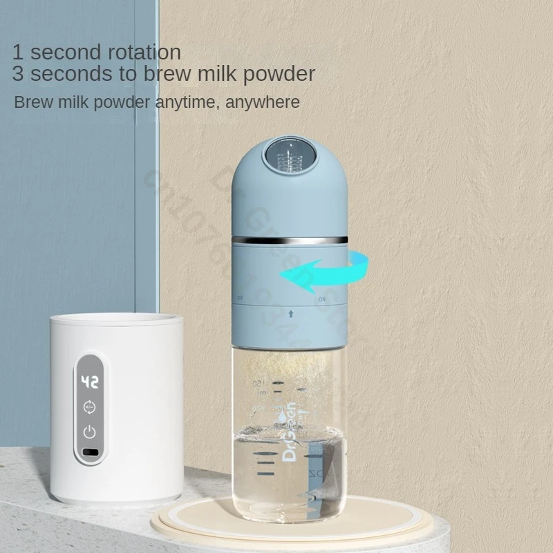 Dr.Green  Newborn Baby Bottle 4S Thermostatic Wide Mouth PPSU 180mL/240mL Sealed isolation Fast milk filling Removable/Washable 4