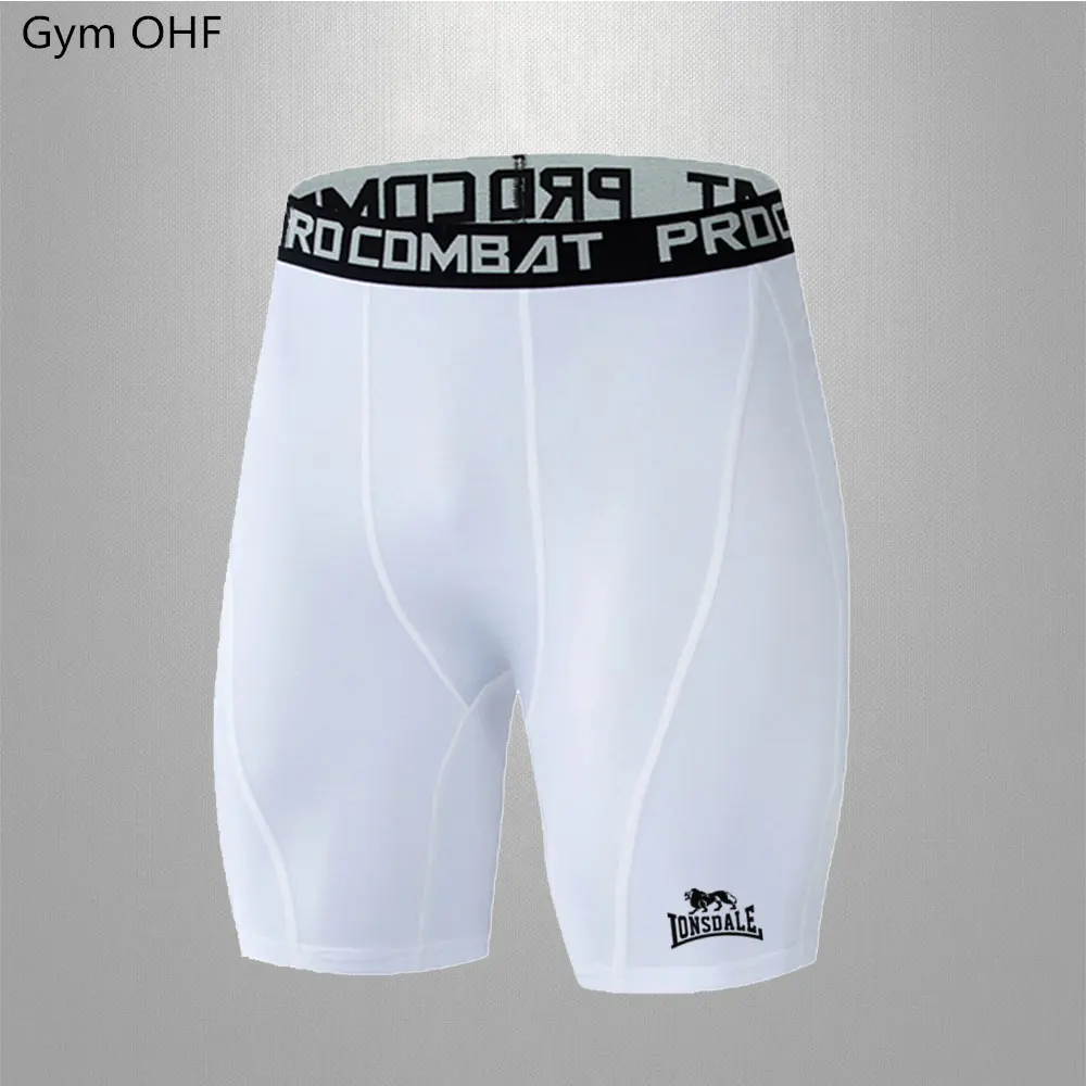 Compression short pants leggings men sports running tights gym fitness cycling base trousers training sports shorts sports leggings cycling shorts compression pants