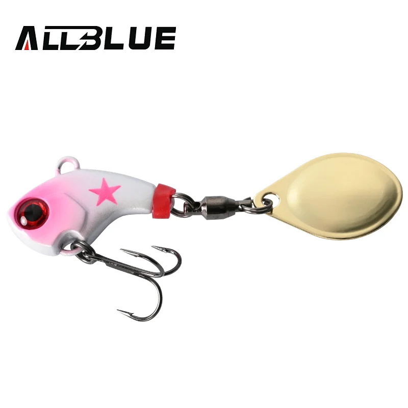 

ALLBLUE Deracoup 7g 10.5g Metal Jig Shad Vib Casting Spinner Shore Sinking Jigging Blade Spoon Bass Fishing Lure Artificial Bait