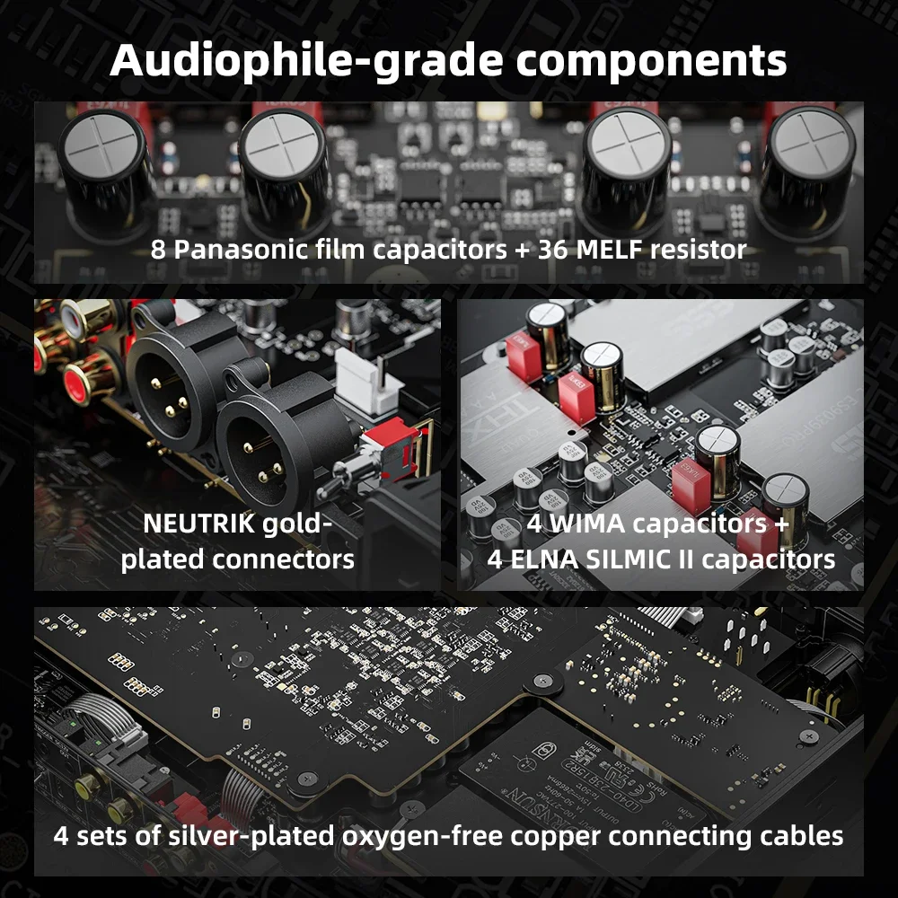 FiiO K19 Flagship Desktop DAC Headphone Amplifier Hi-Res Audio 