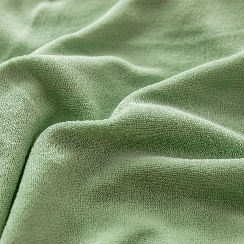 Solid Color Velvet Fabric Fitted Sheet Soft Elastic Bedspread Mattress Cover Bed Protector Fitted Sheet 150/160/180x200x25cm 5