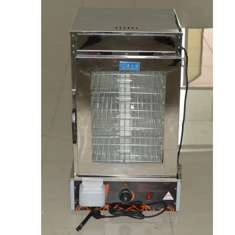 FD-500 Commercial Electric Steaming Cabinet Surrounded Toughened Glass Commerical Bun Steamer Bread Steamer Steamed Buns Furnace