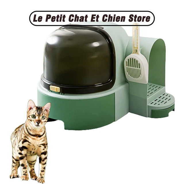 Lettiera per gatti a conchiglia con cassetto completamente chiusa  autopulente per gatti sotto i 22 libbre forniture per gatti lettiera per  gatti autopulente - AliExpress