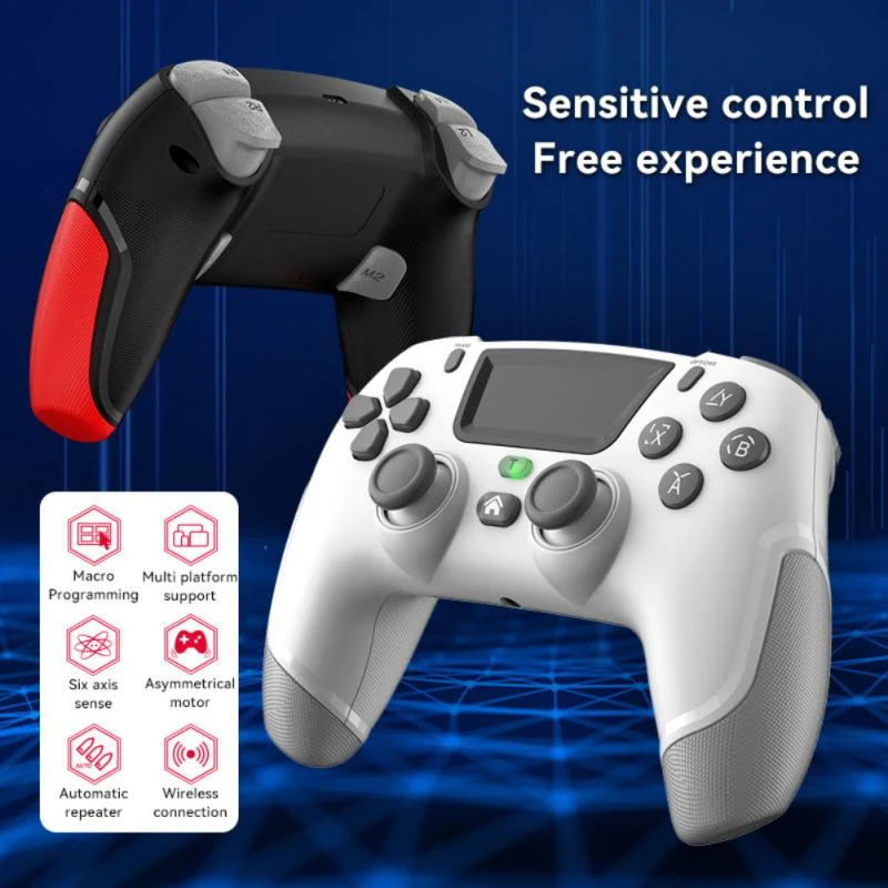 Formindske Slid Definition Wireless Joystick Bluetooth Ps4 Controller Gamepad 6 Axis Game Mando Joypad  For PS4/NS Switch/PC/Steam/iPad/Tablet/Andriod| | - AliExpress