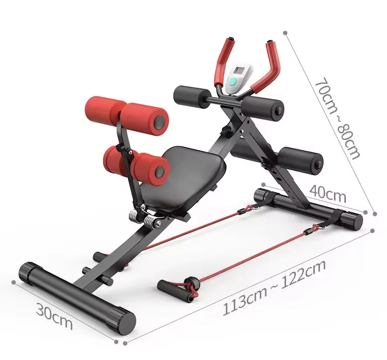 Multi-function Folding Abs Fitness Equipment, Sit Up Bench Exercises, Adjustable Waist Coaster Machine