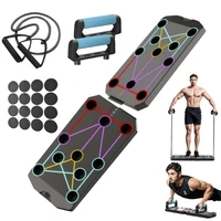 Home Push Up Board Portable Pilates Bar at Home Gym With Handles & Rope Full Body Workout at Home For Women Man