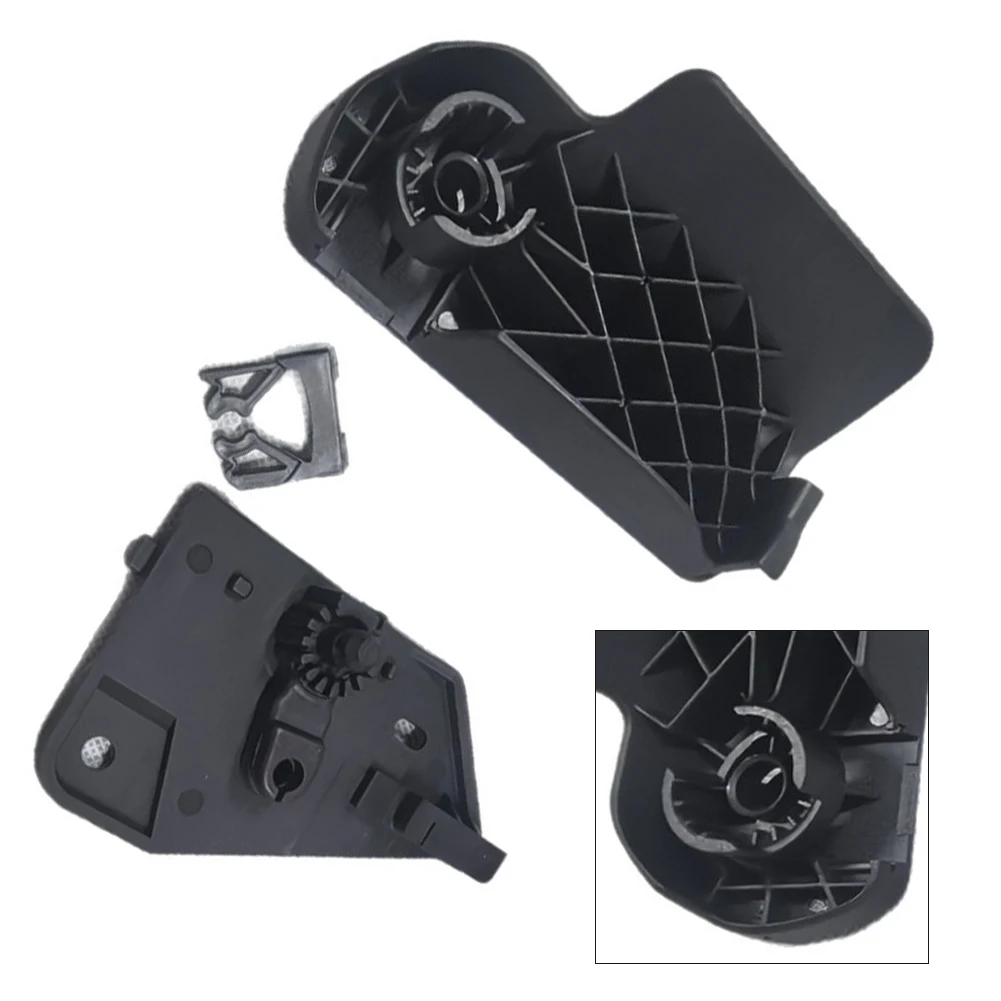 7L0823633H 자동차 후드 릴리스 핸들 브래킷 베이스 Q7 2007-2015 Touareg 2004-2010 용 검정색 플라스틱 내부 부품