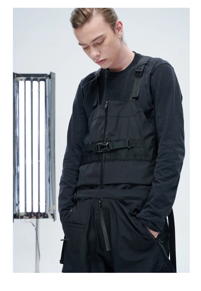 Reindee Lusion 21aw 3in1 protected functional ski jumpsuit transformable pants vest techwear gorpcore