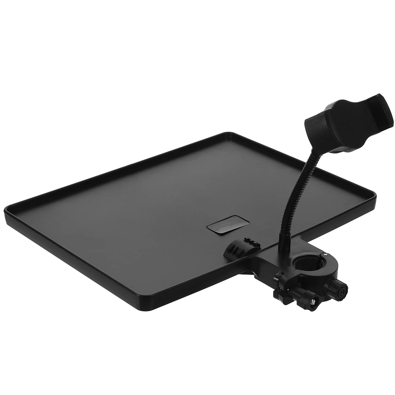 

Microphone Tray Stand Shelf Holder Mount Cellphone Clamp-on Sound Card Live Broadcast Plastic Pallet Clip-on