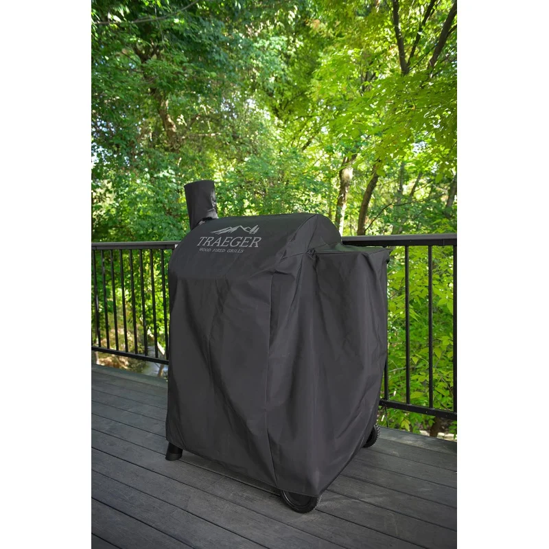 Traeger Grills BAC503 Full-Length Grill Cover Grill Accessory-Pro 575/ Pro 22, Black
