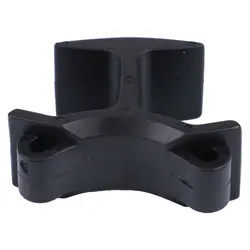 High Quality Finger Clip Dolphin Whistle Holder Clamp Plastic Referee Whistle 5*4*1cm Black Ensure Stable Sound