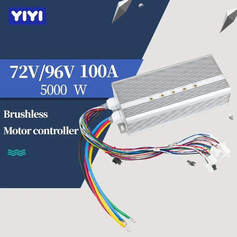 72V 96V 5000W Brushless Motor Speed Controller 100A 36Mosfet