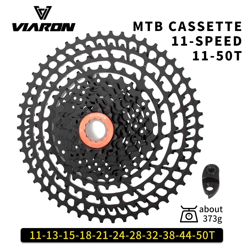 

VIARON SM 11 Speed Ultra-light Cassette Bicycle Freewheel CNC Bracket Sprocket 11T-46T 50T 52T MTB Mountain Bike Accessory Parts