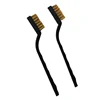6pcs/set Mini Metal Remove Rust Brushes Brass Cleaning brushes Polishing Metal Brushes Cleaning Tools Home Kits wire brush 4