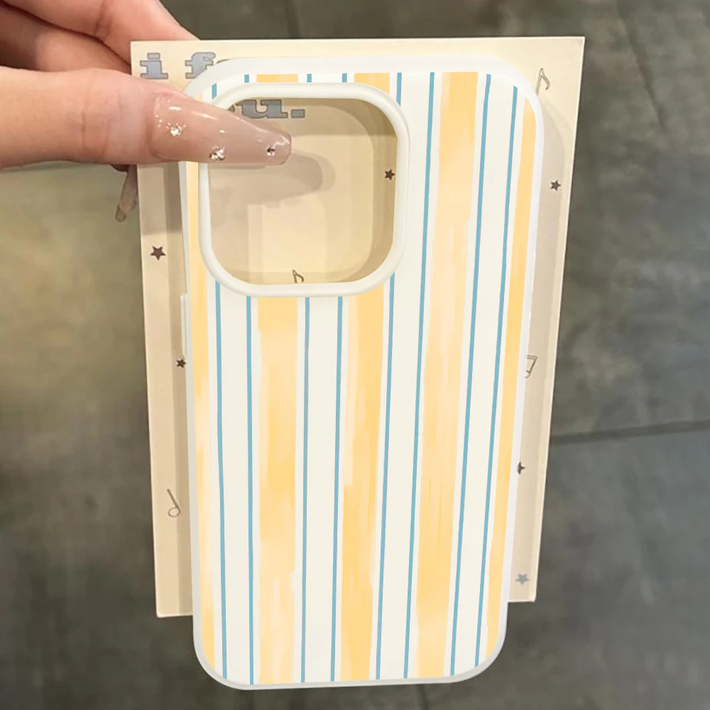 Minimalist Stripes Shockproof Phone Case Cover