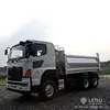 LESU 1/14 Simulation 6X6 hydraulic dump truck three-axle drive differential lock axle remote control model 1