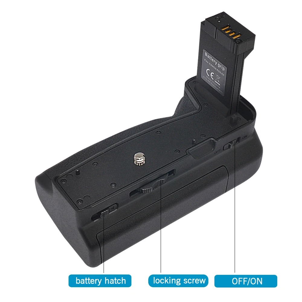 Vertical Battery Grip Mcoplus BG-EOS RP with 2.4G Remote Control For Canon EOS RP R8 Camera replacement as EG-E1