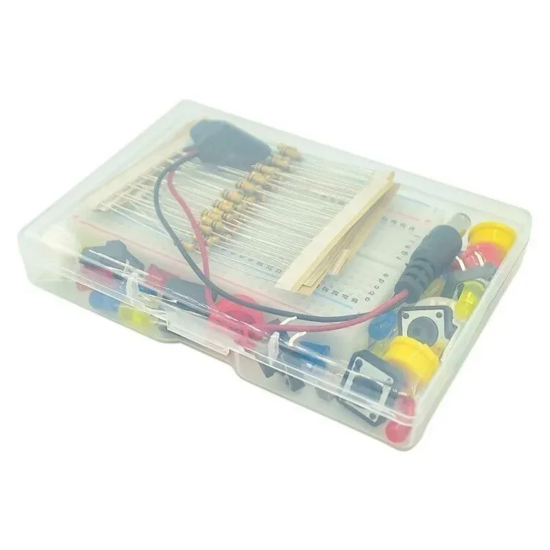 Starter Kit Per Uno R3 Mini Breadboard Jumper Pulsante Led Pulsante Filo Arduino Uno Fai Da Te