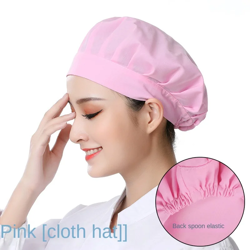 Workshop work cap cotton female and male factory cloth cap chef hat kitchen dust-proof breathable sanitary dust-free hat