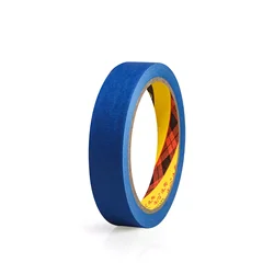 Premium Dark Blue Artist Tape for Watercolor and Painting - Medium Adhesion Masking Tape Ideal for Creatives and Drafting (Dark Blue)