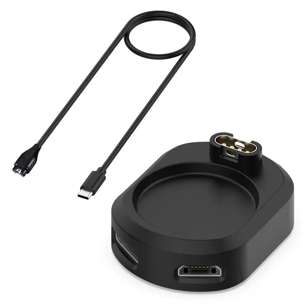 MoKo Adattatore da USB C a Garmin 2-Pezzi, Connettore Cavo Caricatore di Tipo C a 90 Gradi per