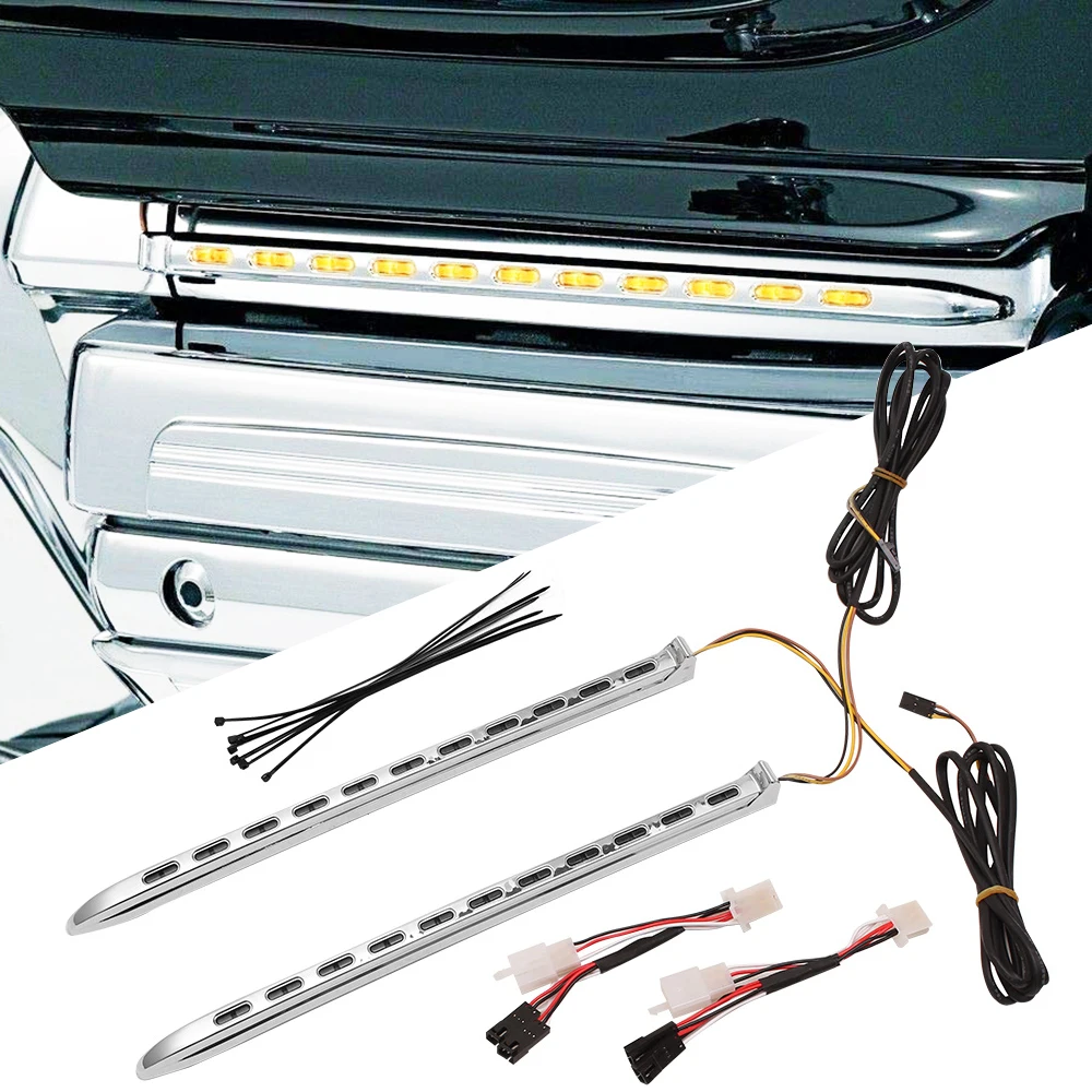 

Left & Right LED Running Fairing Light For Honda Goldwing GL1800 2001-2010 2002 2003 2004 2005 2006 2007 2008 2009