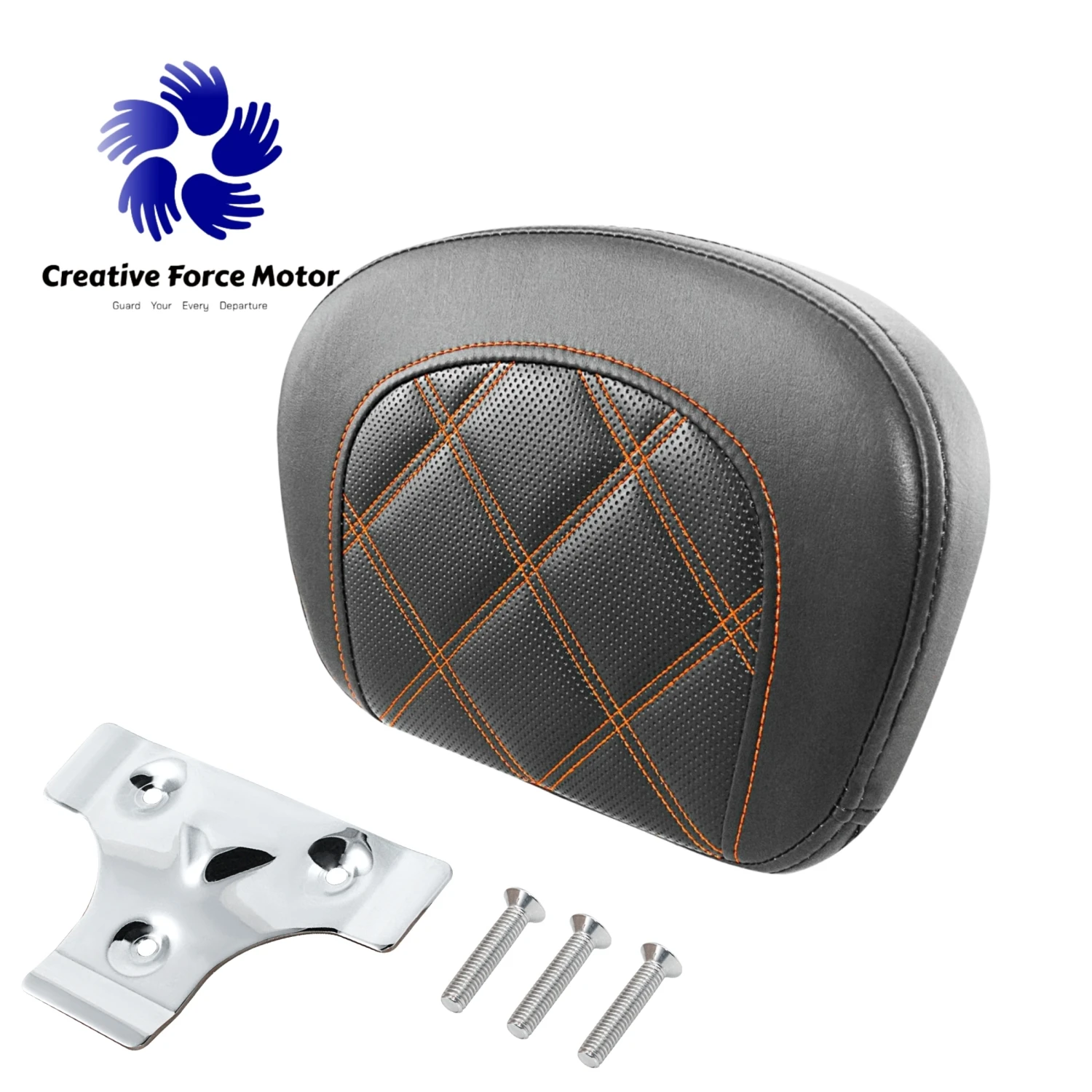 

Коврик для спинки мотоциклов и пассажиров для Harley Davidson Electra Street Glide FLHX Touring Fat Boy Road King FLHR 95-22