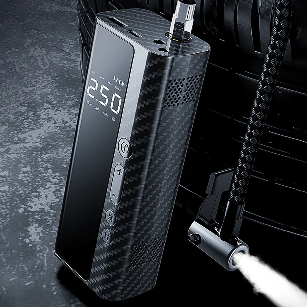 �ڵ��� Ÿ�̾� ���� �̴� Ÿ�̾� ��â��, 2000mAh, 150PSI �޴�� ���� �����, LED ����, ���� ��â�� ����, ������ ���÷���