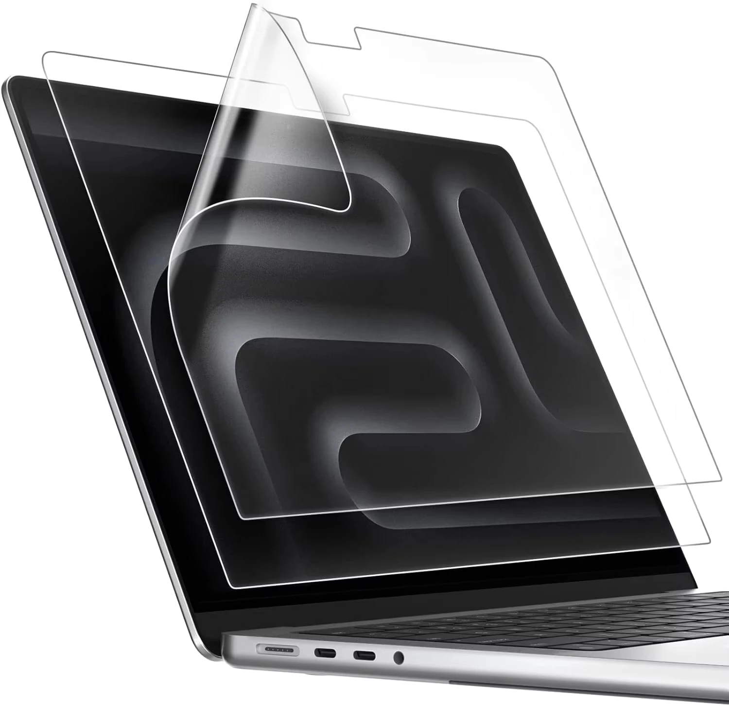 מגן מסך מט אנטי ברק ושריטות למחשב Macbook 2025 Air 13 ′′ 15 ′′ M1 M2 M3 M4 MBK Pro 14 ′′ 16 ′′