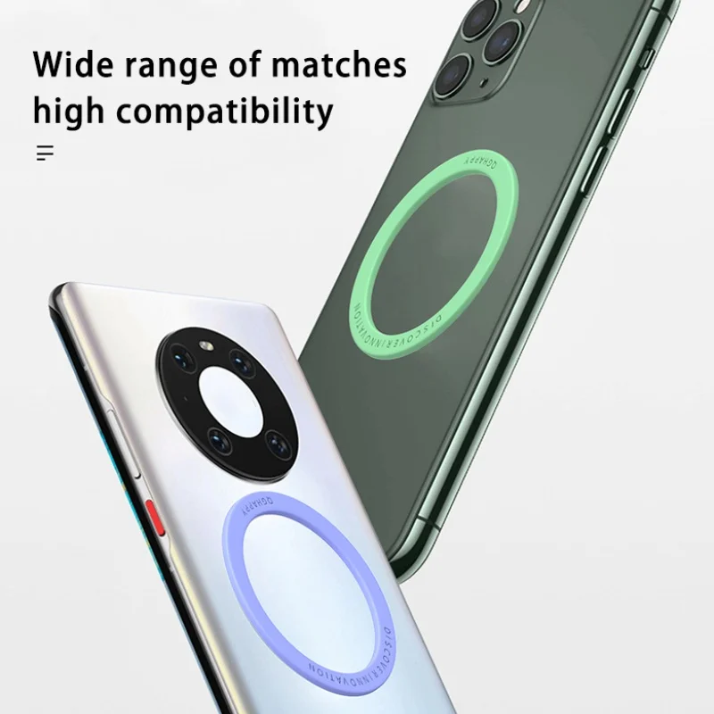 Magnetic Phone Holder Plate for Magsafe Wireless Charger Compatibility