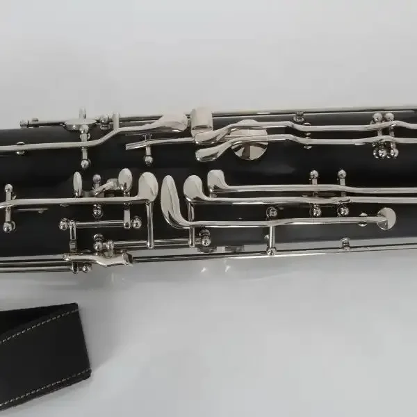 ROFFEE trade assurance nickel-plated ABS black cheap bassoon professional