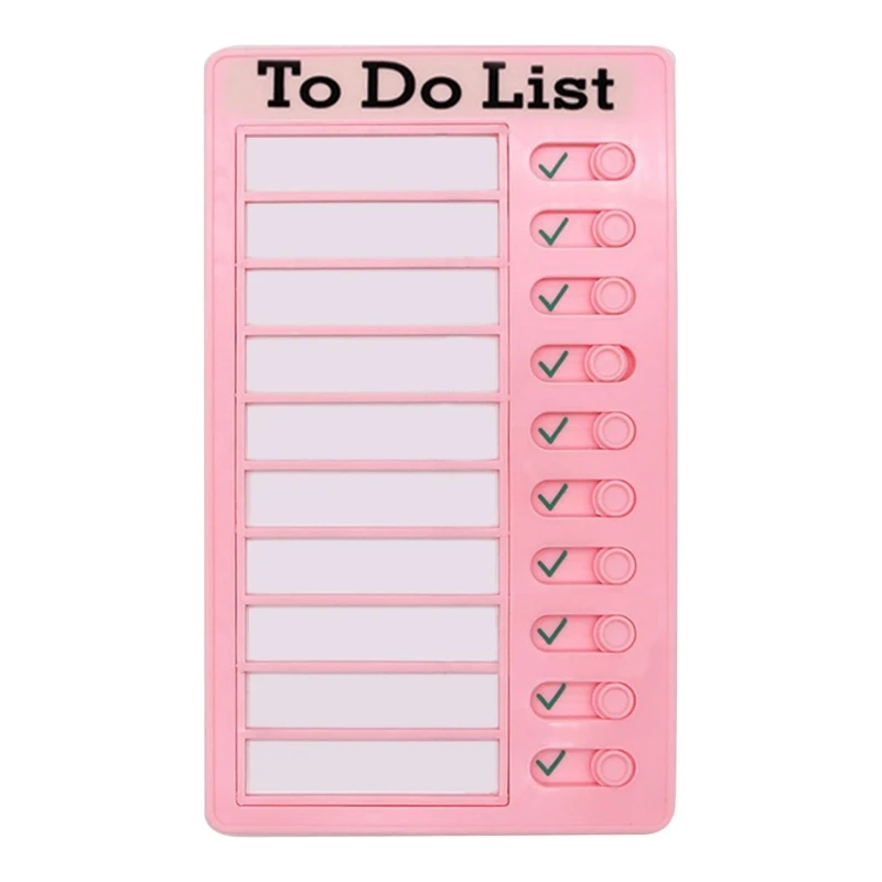 RV Checklist Memo Board My householes Board bambini portatile pratico regolabile rimovibile per RV Car Home Classroom Elder Daily Care