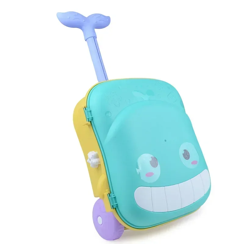 Children Summer Beach Sand Toys Outdoor Sand Shovel Water Play Tools Beachside Trolley Suitcase Sand Moulds Sand Rake Kids Gifts 5