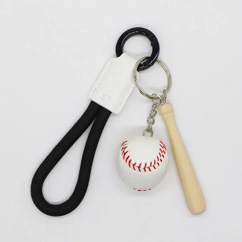 키체인 링 물컵 가죽 금속 폰 끈 키홀더 커플 손목 스트랩 로프 야구 팬던트