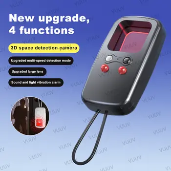 Infrared Camera Detector Anti Peeping Lens Finder LED Spy Gear For Security Protection Hidden Camera Detection