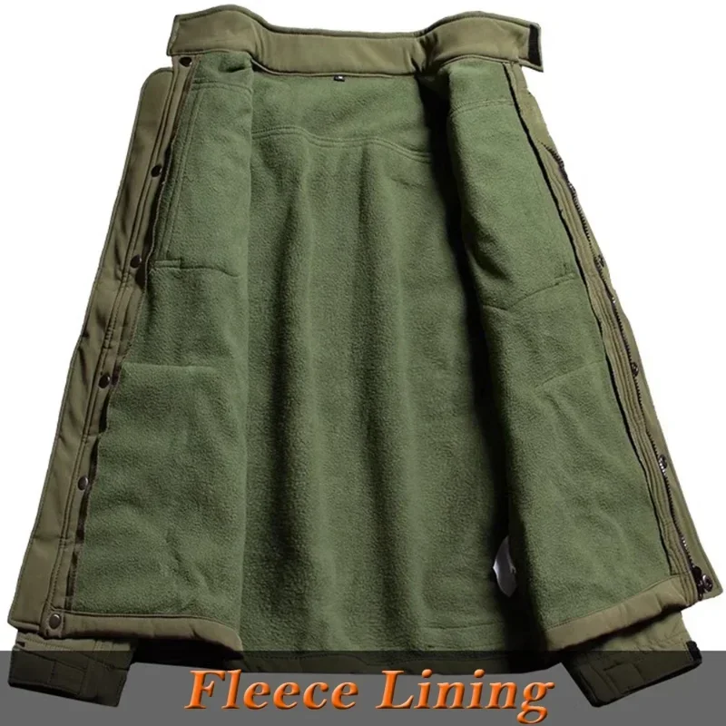 Waterproof Shark Skin Tactical Sets Mens Fleece Soft Shell Combat Jackets windproof Warm Cargo Pant 2 Piece Set waterproof hiking jackets,waterproof jacket,waterproof coats,softshell jackets,tactical combat suit